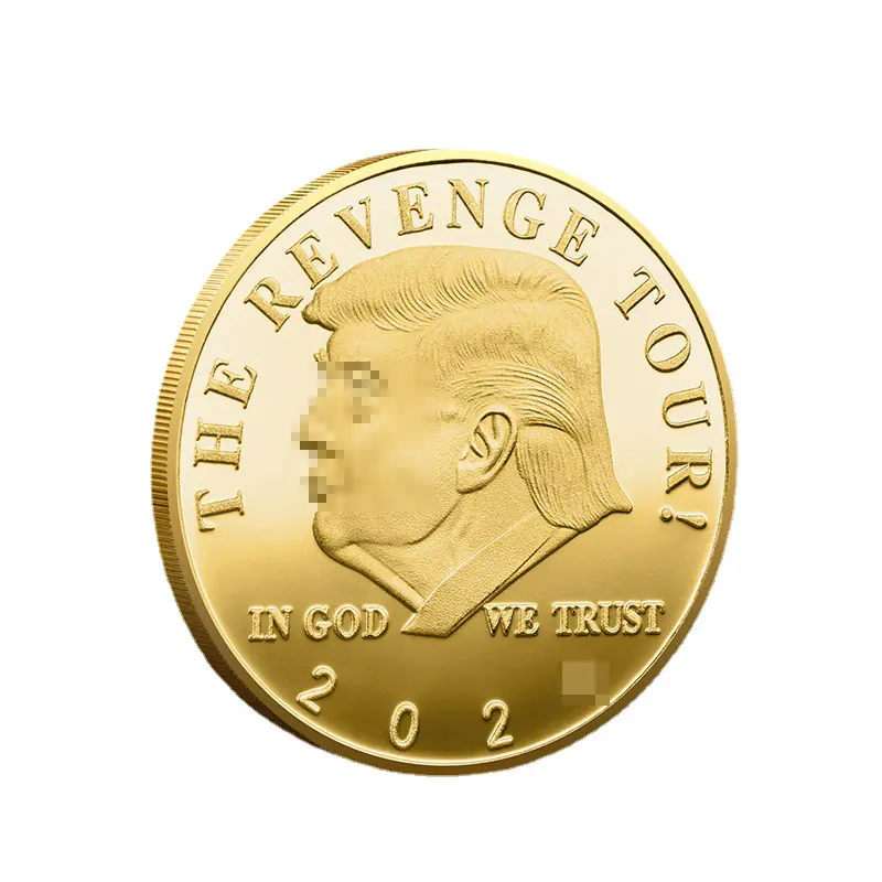 Fabrik direkt anpassbar handwerk portrait denkmonate künstliche goldmünzen wolfram us-präsidentschaftsmünzen metall handwerk