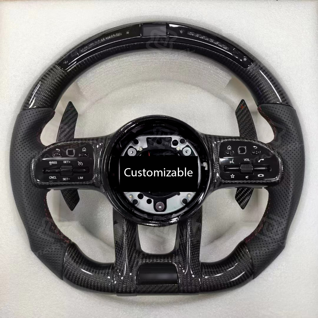 LED display steering wheel