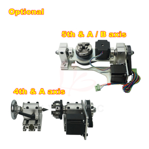 3040 LYBGACNC Engraving Drilling and Milling Machine LYFS3040 3axis 4axis 5axis 300*400mm CNC <strong>Router</strong> Carving Machine 1.5/2.2KW - Product Image 5