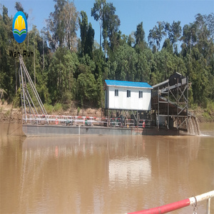 Draga de succión de cortador con flotadores de tubería de draga de arena portátiles para dragado marino en Nigeria - Product Image 3