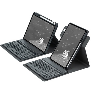 新款iPad Pro 11 2021/2022 360度旋转平板电脑外壳，带无线蓝牙键盘皮套 - Product Image 5