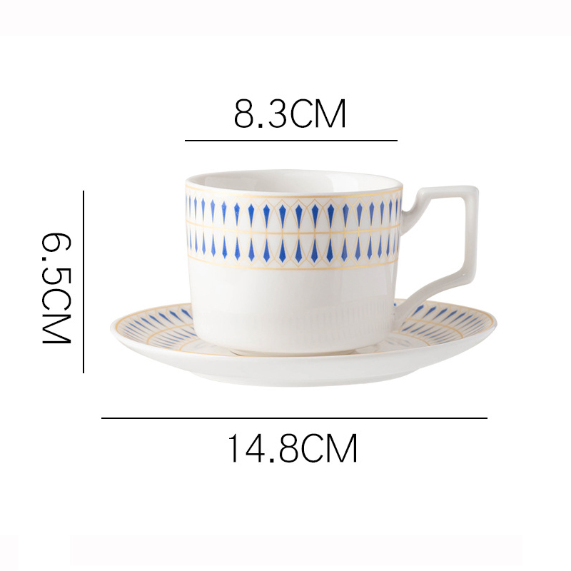 Tasse et soucoupe blanche 250ml x6