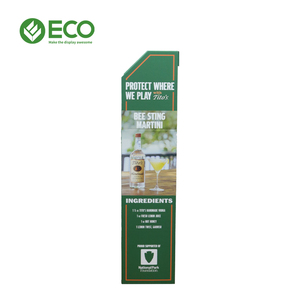 Benutzer definierte Druck Pop Produkte Shop Stand En Karton Display Recycling Regale Süßigkeiten Einzelhandel Tragbare Pos Karton Boden Standee Rack