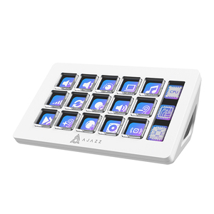 Ajazz AKP153E Customizable <strong>LCD</strong> 15 Keys <strong>Controller</strong> Keypad <strong>Keyboard</strong> Pc Gaming Console Desktop <strong>Controller</strong> - Product Image 1