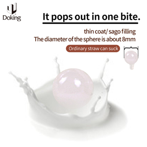 زراعة g بذور ساغو الفورية تايلاند فرقعة بوبا لآلئ بيضاء صغيرة تنفجر بوبا لشاي حليب الفقاعات - Product Image 4