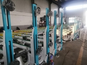 Máquina de descarga de carga de vidrio controlada por PLC con componente de núcleo de motor para línea de molienda de doble cara
