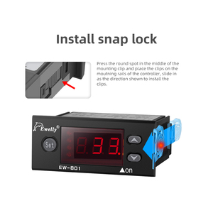 Controlador de temperatura solar con pantalla LCD para sistemas solares, 12V24V110V220V, 1 unidad - Product Image 4