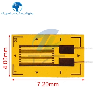TZT 10PCS BF120-3AA 120-3AA Präzisions-Widerstands-Dehnung smess streifen Dehnung smess streifen für die Drucksensor-Wäge zelle 120Ohm für Arduino - Product Image 2
