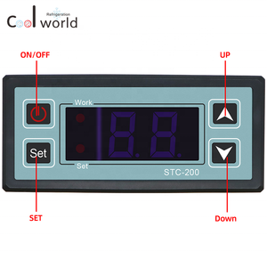 Interruptor de termostato digital de refrigerador, control de temperatura, STC-200, controlador de sensor de temperatura - Product Image 3