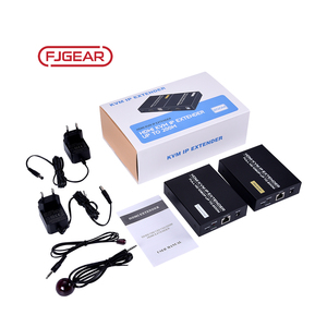 Fjgear Factory Black <strong>hdmi</strong> to Lan <strong>UTP</strong> Plug and Play <strong>Hdmi</strong>/keyboard/mouse <strong>hdmi</strong> Kvm Ip Extender <strong>hdmi</strong> Kvm Optic Extender - Product Image 1