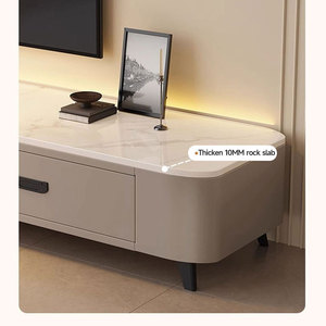 Rock slab <span class=keywords><strong>TV</strong></span> tủ phòng khách nhà căn hộ nhỏ ánh sáng sang trọng cao cấp hiện đại đơn giản sàn đứng Bàn cà phê Tủ <span class=keywords><strong>TV</strong></span> - Product Image 5