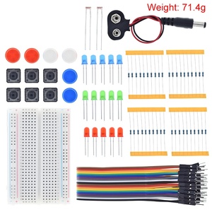 TZT ערכת המתחילים <span class=keywords><strong>UNO</strong></span> R3 מיני טיפוס LED כפתור חוט מגשר ל<span class=keywords><strong>arduino</strong></span> Diy ערכת בית ספר חינוך מעבדה