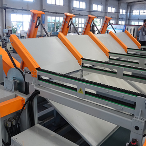 Máquina automática de corte de bloques de madera CNC Saifan SF8005 + sistema apilador-para industrias de paletas de madera nueva condición PLC Core - Product Image 5