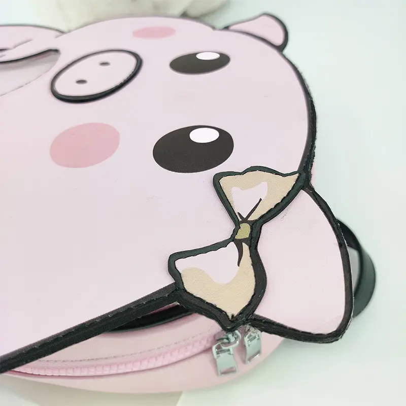 Bolso Ita con forma de cerdo encantador personalizado, bolso cruzado transparente, bolso de exhibición, bolso de hombro, bolso de Anime, mochilas itabag, fabricante de mochilas