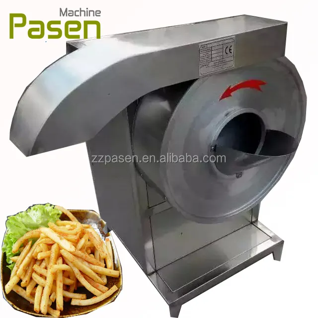 Les frites et les croustilles machine de découpe de pommes de terre frites bâton machine de découpe zigzag machine de découpe de pommes de terre