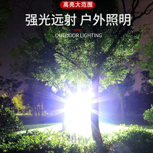 多機能高輝度LEDトーチライトUSB充電式トーチライトランプ - Product Image 5