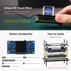Aismartlink per Console di gioco LCD 1.3 pollici, compatibile con Raspberry Pi, risoluzione 240 240 * - Product Image 6