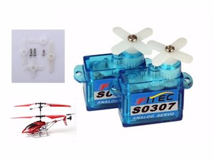 6V 0.6Kg.Cm Analog <strong>Servo</strong> FS0307 4.4G 0.09Sec Plastic Gear With 20T Plastic Case Metal Brush Motor for <strong>Arduino</strong> Car Hobbydrivers - Product Image 3