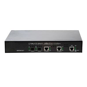 EPON OLT 2-port in miniatura CATV gestito commutazione fibra ottica cat ONU gatto ottico con 2 moduli ottici - Product Image 1
