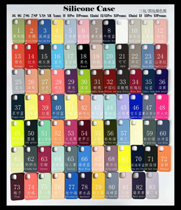 2025 sıcak yeni renk silikon telefon IPhone için kılıf 16 15 Pro Max 14 13 darbeye kılıfları ile Apple silikon kılıf için Logo - Product Image 4