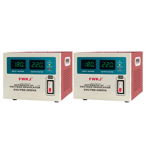 220V <strong>Svc</strong> 2000VA 2KVA Copper Servo Motor Input 100-250v Single Phase Ac Avr Automatic Voltage Regulator Stabilizer - Product Image 1