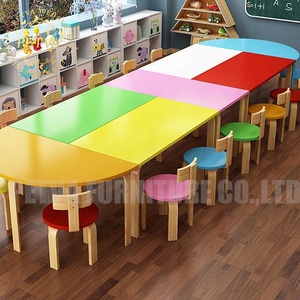 Güzel çocuklar okuma eğitim masası ve sandalye anaokulu çocuklar parti masaları - Product Image 2