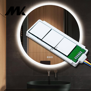 12V <strong>5A</strong> 60W Bathroom <strong>Led</strong> Light Mirror One/Three Colors Dimmer Defogger Touch Sensor Control Switch - Product Image 5