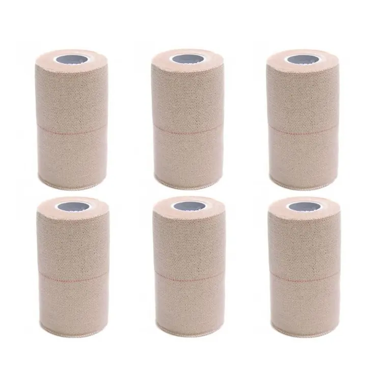 Élastique adhésif de Bandage solide de haute qualité de couleur bronzée 10cm X 4.5 M