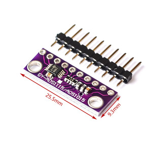 ADS1115 ADS1015 16-Bit-I2C-Modul Präzisions-ADC 4-Kanal-Entwicklungsplatine Pro Gain-Verstärker 2,0 V bis 5,5 V für Arduino RPi