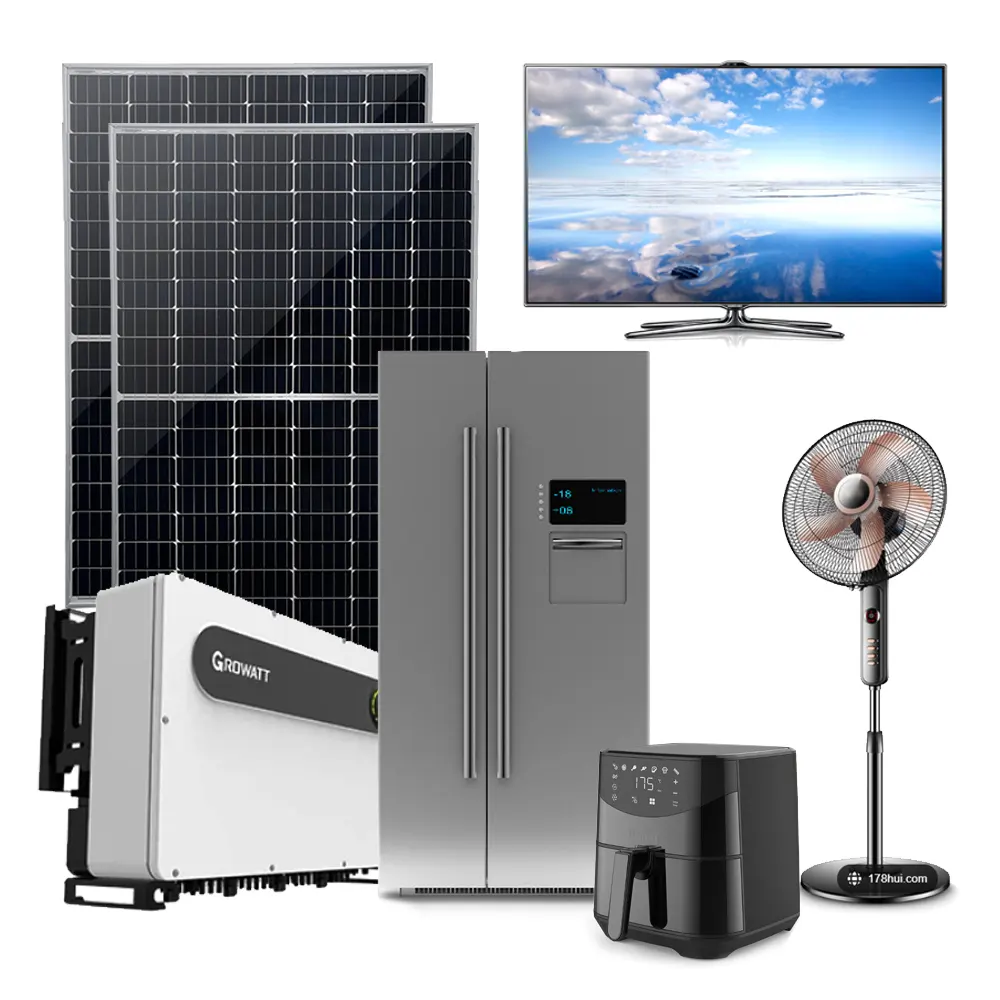 solar set off grid solar energy system 5kw 2kw 10kw 3kw solar power system complete solar panel system for home