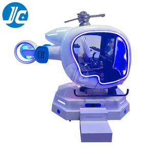 JC-Intelligent Simulator Shooting Game Machine giochi a gettoni Arcade 9D Flight VR Plane Simulator - Product Image 4