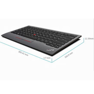ThinkPad-teclado inalámbrico 4Y40X49493, pequeño punto rojo, BT, modo dual, oficina, versión de Carga, tableta, teléfono - Product Image 4