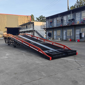 10 Ton Capacity Forklift Ramp <strong>Loading</strong> <strong>Platform</strong> Bridge for <strong>Container</strong> <strong>Unloading</strong> Pallet Handling for Farms New or Used Condition - Product Image 1