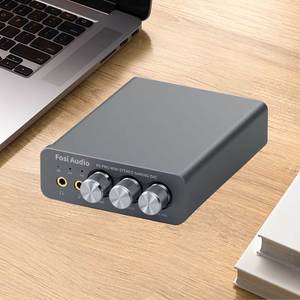 OSWELL K5 Pro Audio decodificador amplificador salida de micrófono compatible con entrada tipo C/fibra/coaxial