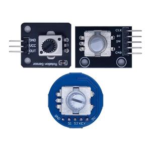 Rotary Encoder Module for Brick <strong>Sensor</strong> Development Round Audio Rotating <strong>Potentiometer</strong> Knob Cap EC11