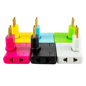 Adaptador de enchufe giratorio 3 en 1, adaptador de enchufe eléctrico de extensión, cargador de pared plano con enchufe giratorio 180 - Product Image 1