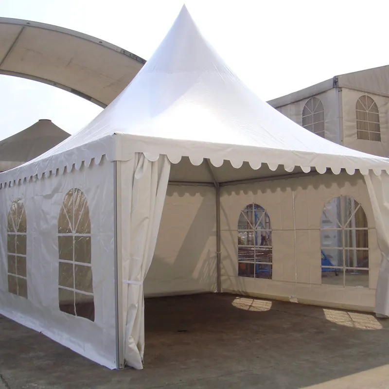 Özelleştirilebilir 3X3 4X4 5X5 10X10 açık tuval Oxford Gazebo Pagoda çadırı su geçirmez gölgelik Marquee çadır