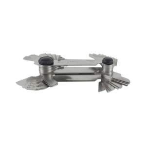 Thép không gỉ Metric Imperial vít chủ đề Pitch Gauge Blade Gage để đo Đo Đo công cụ chủ đề đo - Product Image 6