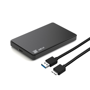 2.5 inch di động trạng thái rắn Bên ngoài Hộp đĩa cứng USB3.0 SATA giao diện Đen keo nhựa khuôn riêng Quảng Đông - Product Image 1