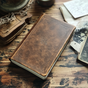 Hardcover geprägtes Design Notebook Schule Business Office Notebook Retro Universal Notebook - Product Image 2