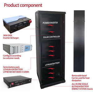 Multifit All in One Energy Storage <strong>System</strong> 2.4 4.8 9.6 19.2 24 38.4KWh Lithium Batter Bank off Grid Solar <strong>System</strong> - Product Image 2
