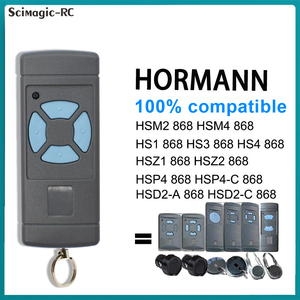 For <strong>HORMANN</strong> Hand-held Transmitter HSM HS HSE 1 2 4 HSM2 HSM4 HSE2 HSE4 HS1 HS2 HS4 <strong>868</strong> MHz 2 Way Garage Remote Control - Product Image 6