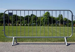 Người bán tốt nhất Heavy Duty mạ kẽm chướng ngại vật hàng rào tạm thời kiểm soát đám đông rào cản cho tổ chức sự kiện - Product Image 5