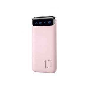 New Style Portable Battery Charger Fast Charge 10000mAh Power Bank with LED Light Dual USB <strong>Output</strong> and Micro USB <strong>Input</strong> - Product Image 3