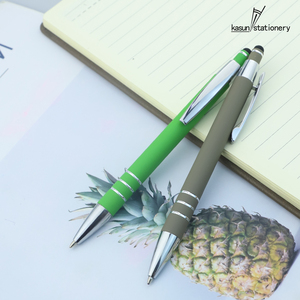 Promotional Customized Colored Rubber Metal Ballpoint <strong>Pens</strong> <strong>Stylus</strong> <strong>Pen</strong> Click <strong>Pen</strong> with Custom LOGO - Product Image 3