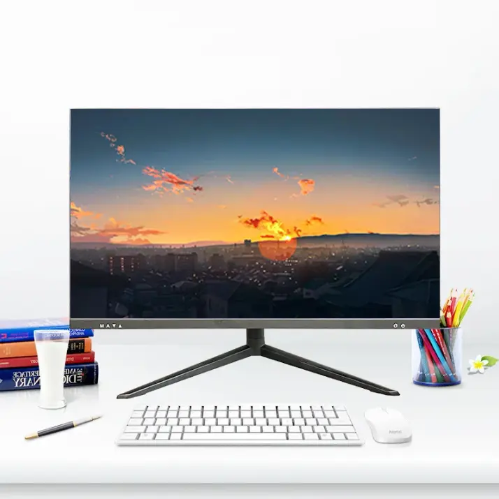 Wandong fabrika fiyat çekirdek I7 pc oyun i7 16 gb ram 1tb masaüstü Aio 23.8 inç LCD monitör hepsi bir oyun bilgisayarı