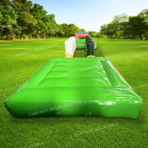 Radical Run Outdoor Fun Wasser gefahr Sport Aufblasbarer Hindernis Game Trail