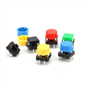 Kit pulsante elettronico Kit componenti elettronici di base con potenziometro di precisione, cicalino, condensatore per kit fai da te Arduino