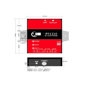 4G RTU <strong>module</strong> control RS485 detection switch <strong>input</strong> and <strong>output</strong> dtu function analog metering <strong>relay</strong> - Product Image 1