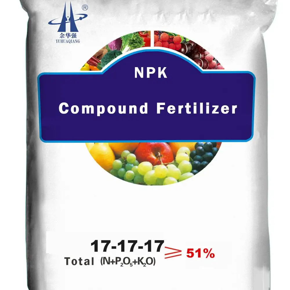 NPK 17-17-17 удобрение 50 кг мешок удобрение для растений